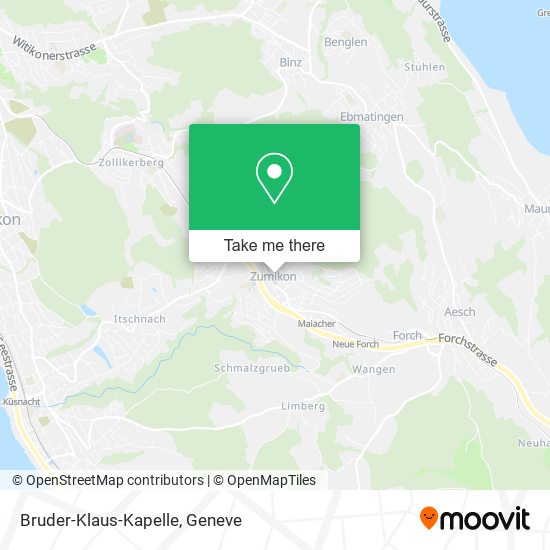Bruder-Klaus-Kapelle map