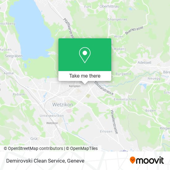 Demirovski Clean Service map