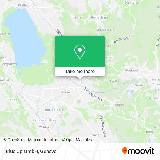 Blue Up GmbH map