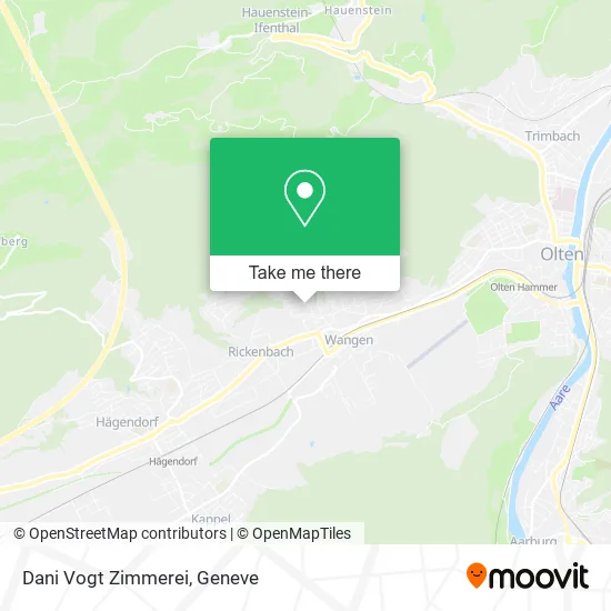 Dani Vogt Zimmerei map