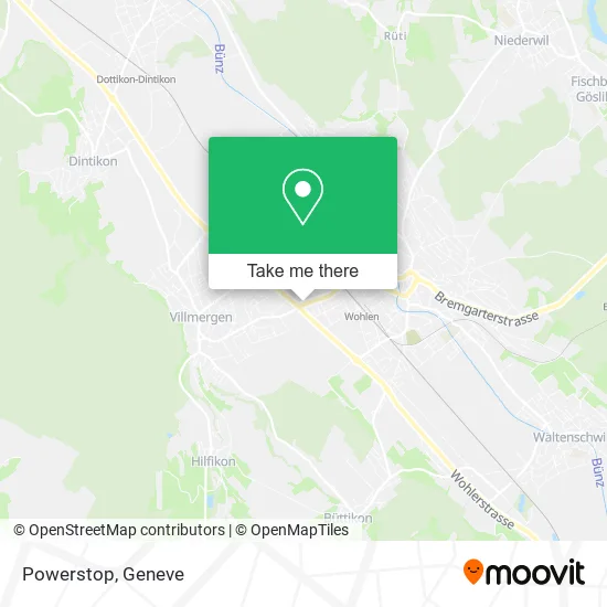Powerstop map