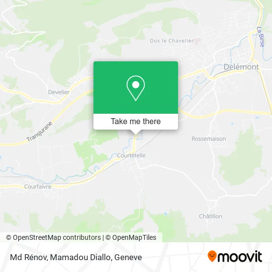 Md Rénov, Mamadou Diallo map