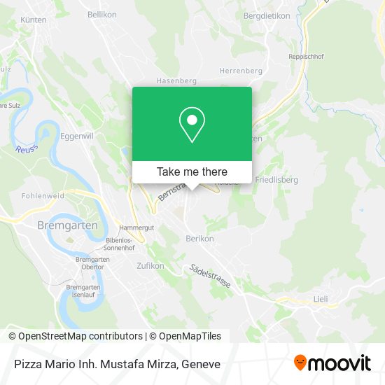 Pizza Mario Inh. Mustafa Mirza map