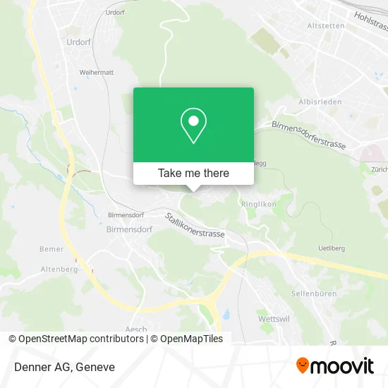 Denner AG map