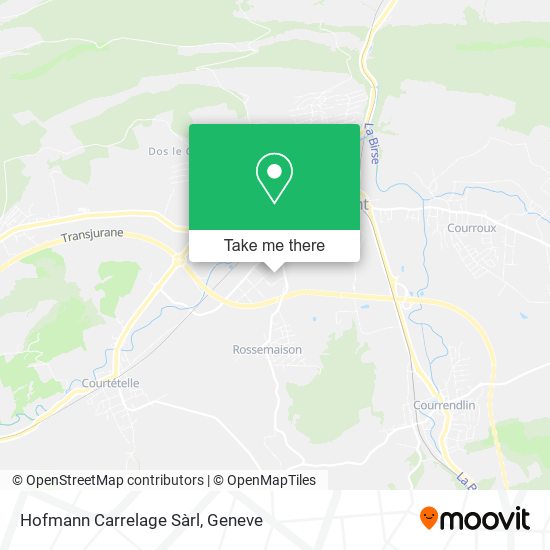 Hofmann Carrelage Sàrl map