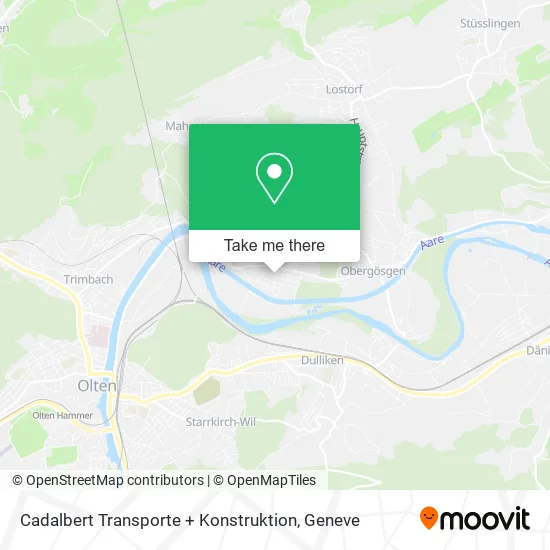 Cadalbert Transporte + Konstruktion map