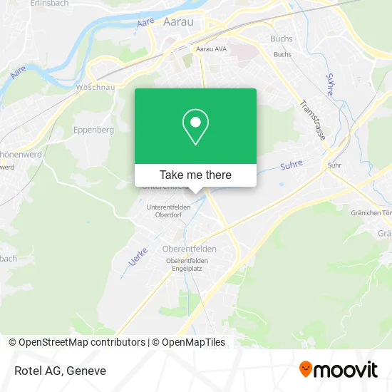 Rotel AG map