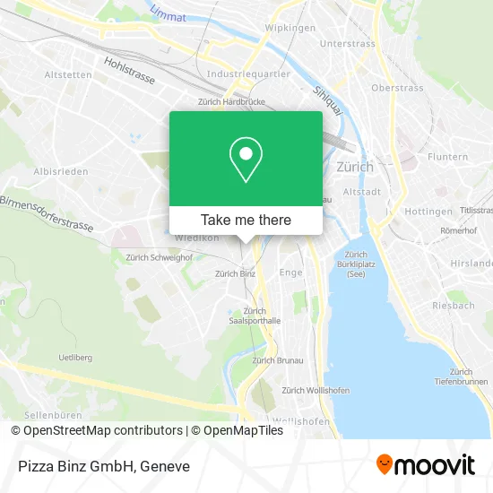 Pizza Binz GmbH map