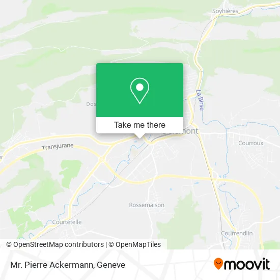 Mr. Pierre Ackermann map
