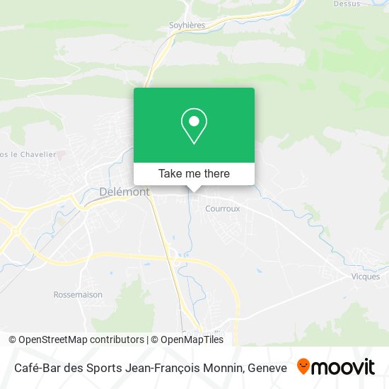 Café-Bar des Sports Jean-François Monnin map