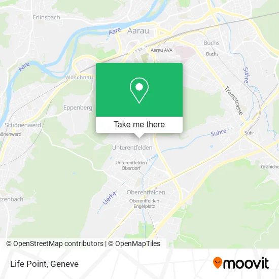 Life Point map