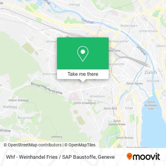 Whf - Weinhandel Fries / SAP Baustoffe map