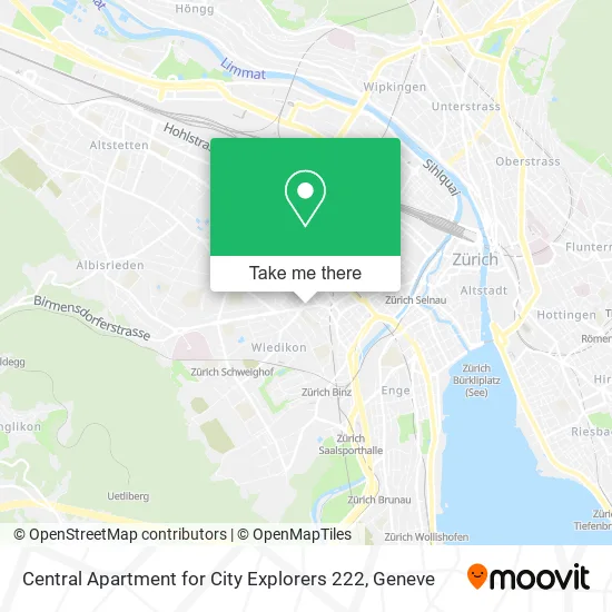 Central Apartment for City Explorers 222 map