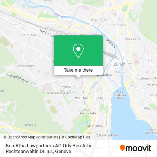 Ben-Attia Lawpartners AG Orly Ben-Attia Rechtsanwältin Dr. Iur. map
