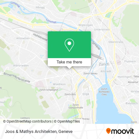 Joos & Mathys Architekten map