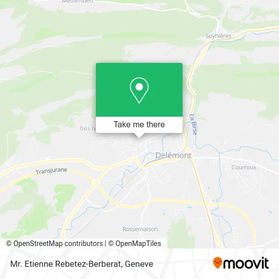 Mr. Etienne Rebetez-Berberat map