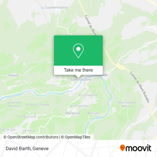 David Barth map