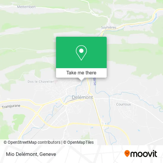 Mio Delémont map