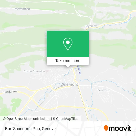 Bar 'Shannon's Pub plan