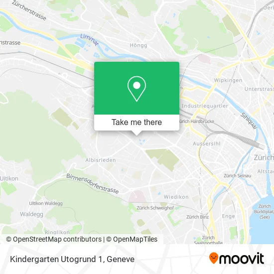 Kindergarten Utogrund 1 map