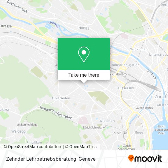 Zehnder Lehrbetriebsberatung map