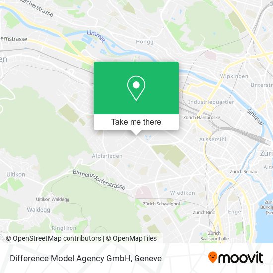 Difference Model Agency GmbH map