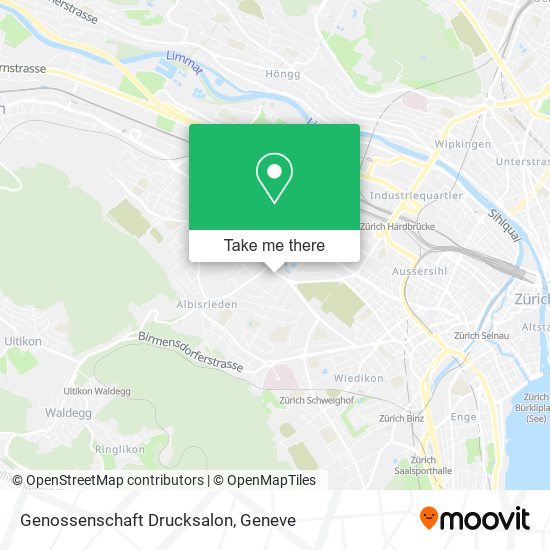 Genossenschaft Drucksalon map