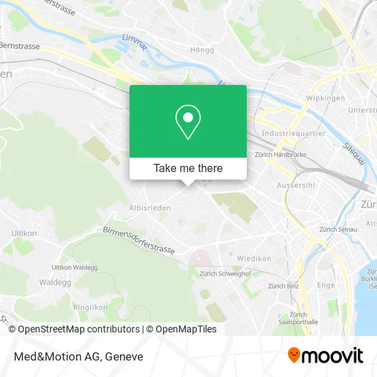 Med&Motion AG map