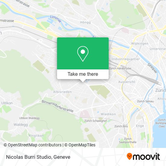 Nicolas Burri Studio map