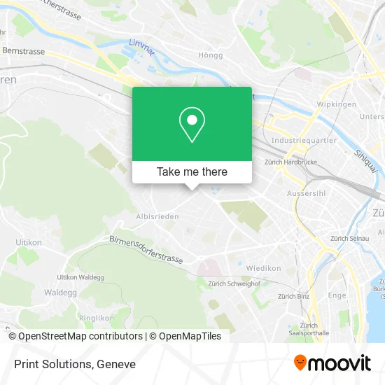 Print Solutions map