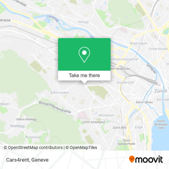 Cars4rent map