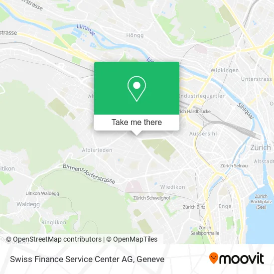 Swiss Finance Service Center AG map