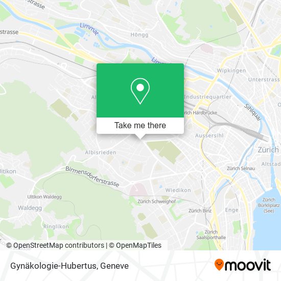 Gynäkologie-Hubertus map