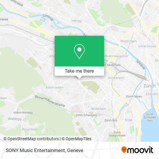 SONY Music Entertainment map