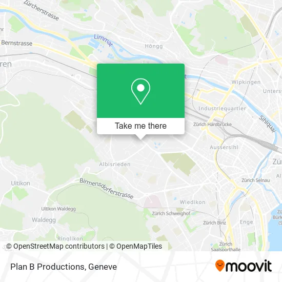 Plan B Productions map