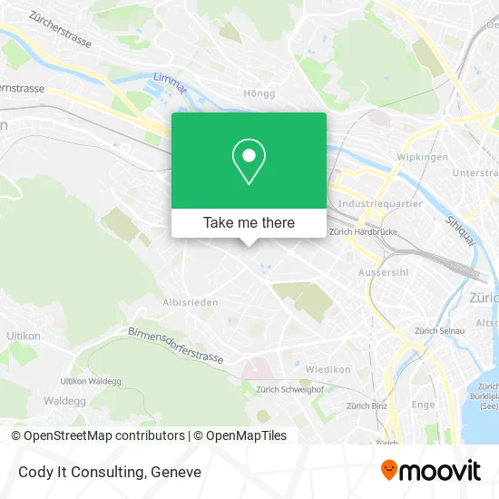 Cody It Consulting map