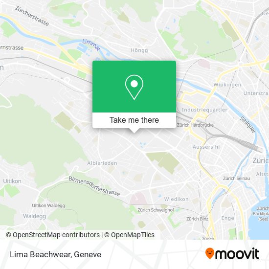 Lima Beachwear map