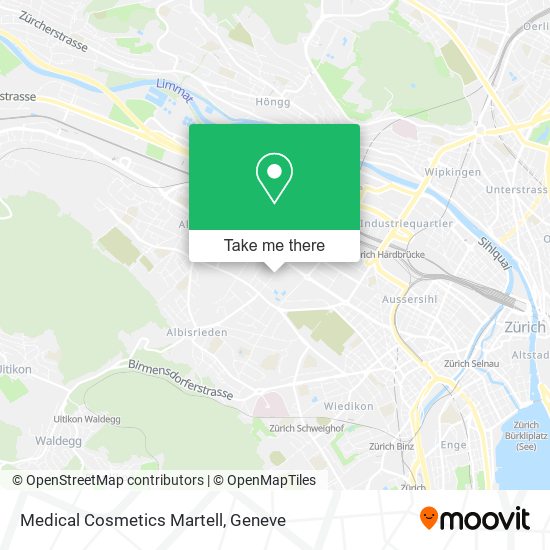 Medical Cosmetics Martell map