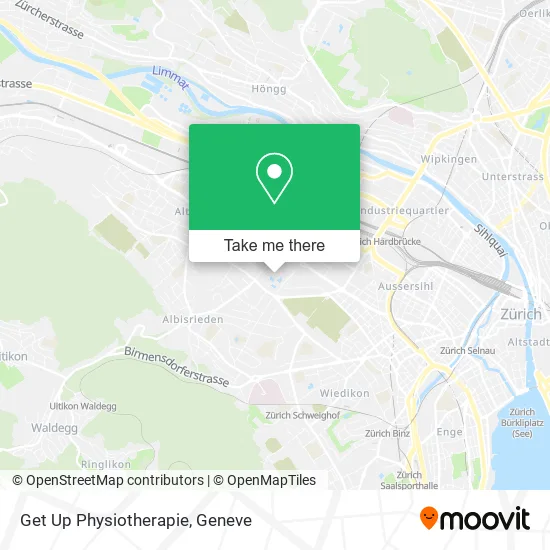 Get Up Physiotherapie map