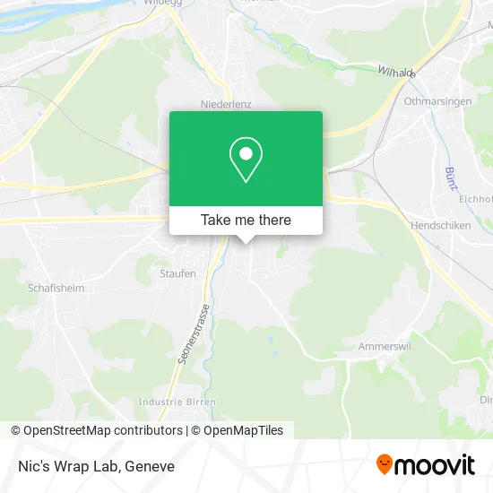 Nic's Wrap Lab map