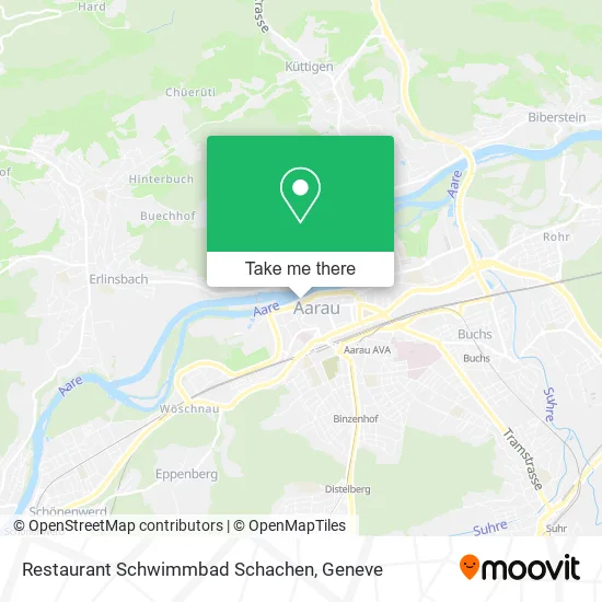 Restaurant Schwimmbad Schachen map