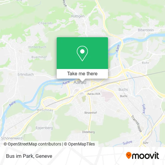 Bus im Park map