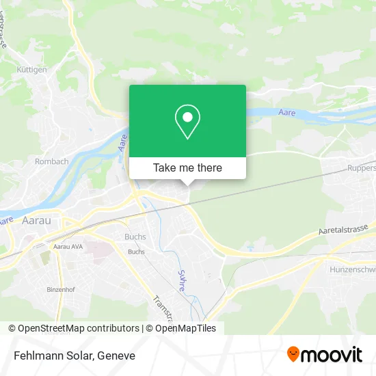 Fehlmann Solar map