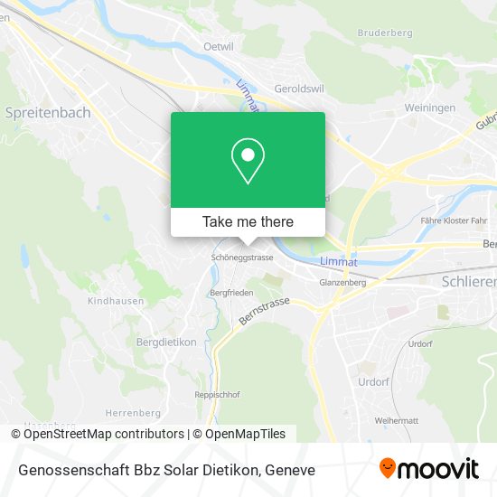 Genossenschaft Bbz Solar Dietikon map