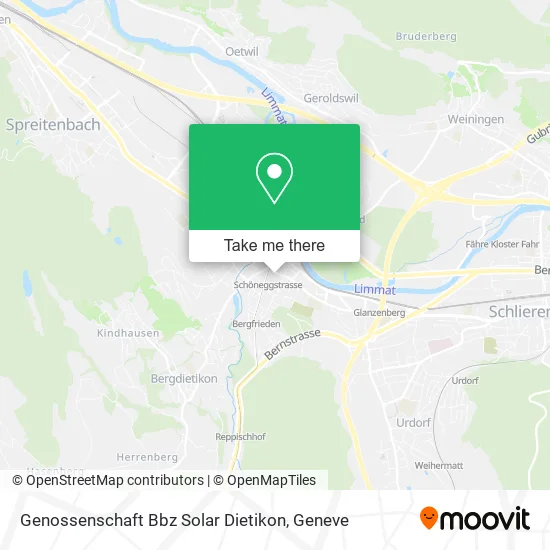Genossenschaft Bbz Solar Dietikon map