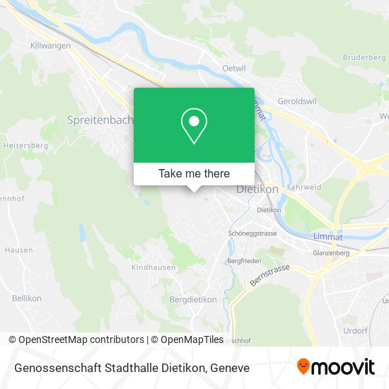 Genossenschaft Stadthalle Dietikon map