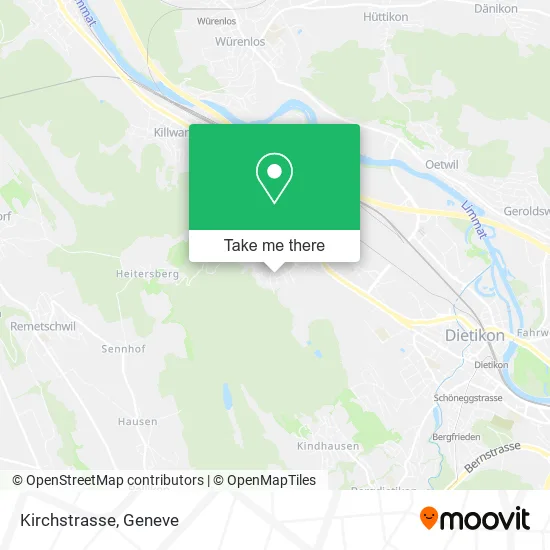 Kirchstrasse plan