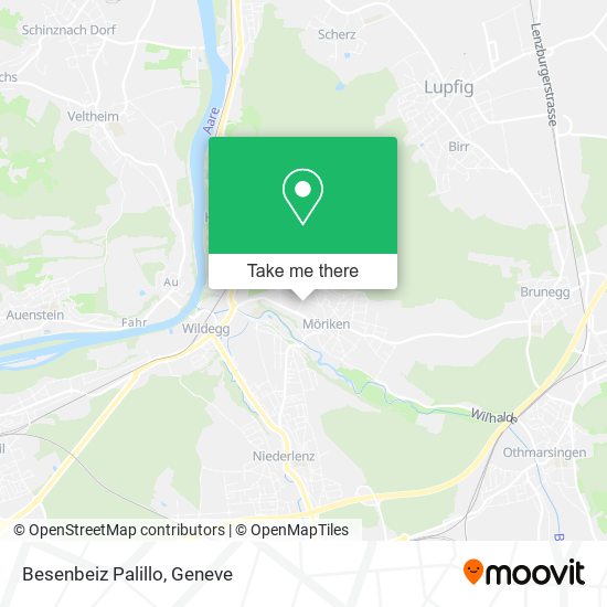 Besenbeiz Palillo map