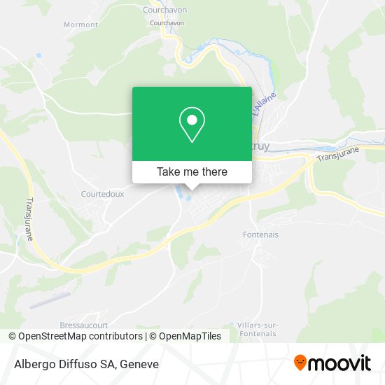 Albergo Diffuso SA map