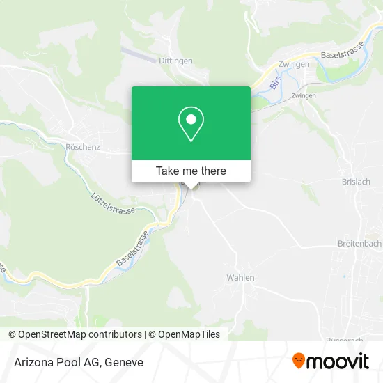 Arizona Pool AG map